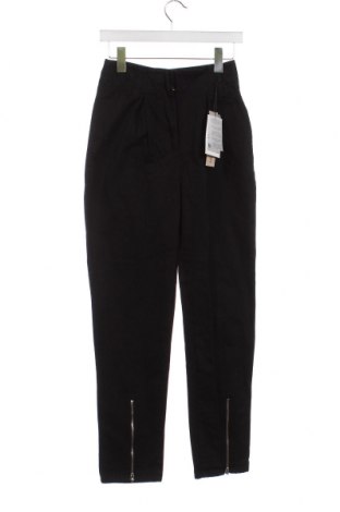 Дамски панталон NA-KD, Размер XS, Цвят Черен, Цена 52,20 лв.
