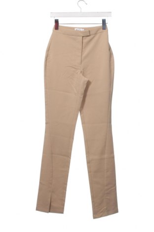 Dámské kalhoty  NA-KD, Velikost XXS, Barva Béžová, Cena  1 261,00 Kč
