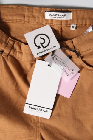 Γυναικείο παντελόνι Naf Naf, Μέγεθος M, Χρώμα Καφέ, Τιμή 10,76 €