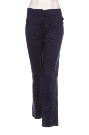 Pantaloni de femei Promod, Mărime L, Culoare Albastru, Preț 95,39 Lei