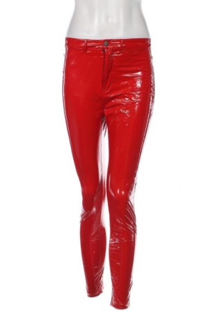 Дамски панталон Pull&Bear, Размер S, Цвят Червен, Цена 8,70 лв.