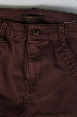 Дамски панталон Pull&Bear, Размер XS, Цвят Кафяв, Цена 6,38 лв.