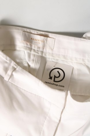 Damskie spodnie Reserved, Rozmiar M, Kolor Biały, Cena 92,76 zł