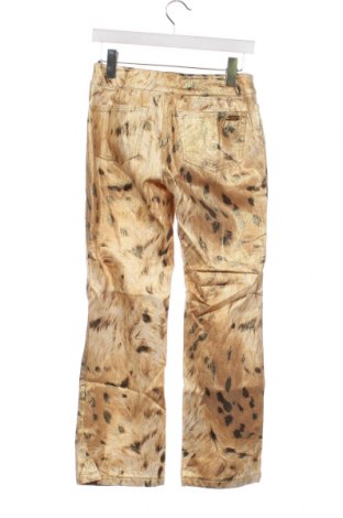 Дамски панталон Rocco Barocco, Размер S, Цвят Златист, Цена 24,43 лв.