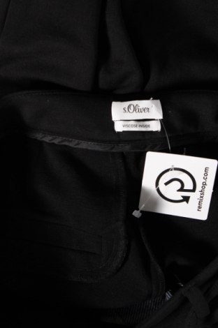 Γυναικείο παντελόνι S.Oliver, Μέγεθος L, Χρώμα Μαύρο, Τιμή 14,84 €