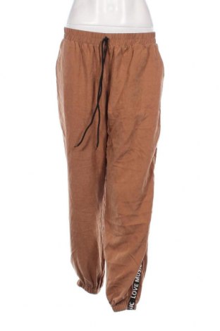 Дамски панталон SHEIN, Размер XL, Цвят Кафяв, Цена 7,25 лв.