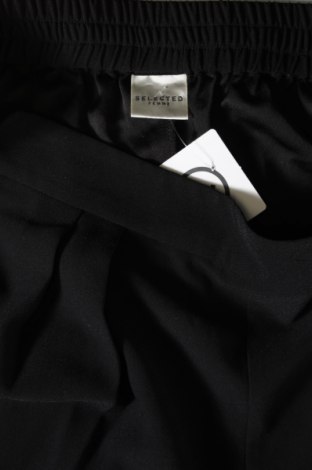Γυναικείο παντελόνι Selected Femme, Μέγεθος L, Χρώμα Μαύρο, Τιμή 7,68 €