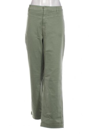 Дамски панталон Sheego, Размер 4XL, Цвят Зелен, Цена 33,06 лв.