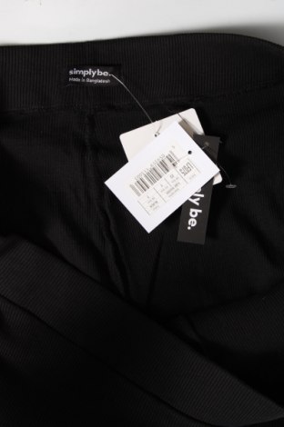Pantaloni de femei Simply Be, Mărime XXL, Culoare Negru, Preț 151,32 Lei