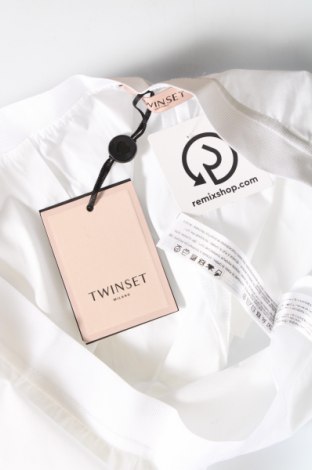Γυναικείο παντελόνι TWINSET, Μέγεθος L, Χρώμα Λευκό, Τιμή 138,14 €