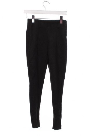 Дамски панталон Zara, Размер XXS, Цвят Черен, Цена 8,00 лв.