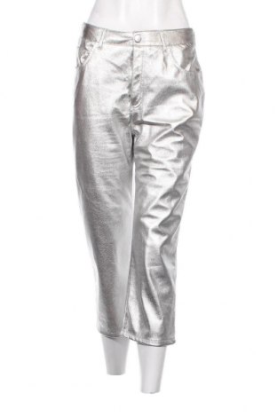 Дамски панталон Zara, Размер M, Цвят Сив, Цена 11,40 лв.