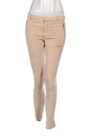 Дамски панталон Zara, Размер M, Цвят Бежов, Цена 7,40 лв.