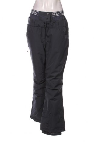 Damenhose für Wintersport SnowTech, Größe L, Farbe Grau, Preis 18,00 €