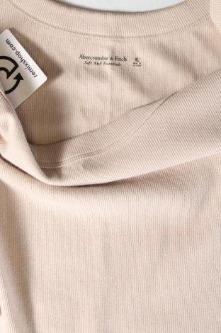 Tricou de damă Abercrombie & Fitch, Mărime XL, Culoare Bej, Preț 57,24 Lei