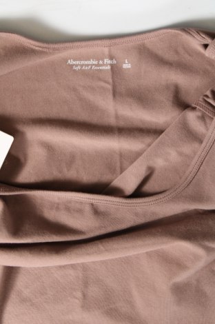 Γυναικείο αμάνικο μπλουζάκι Abercrombie & Fitch, Μέγεθος L, Χρώμα Καφέ, Τιμή 10,47 €