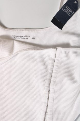 Tricou de damă Abercrombie & Fitch, Mărime L, Culoare Alb, Preț 190,79 Lei