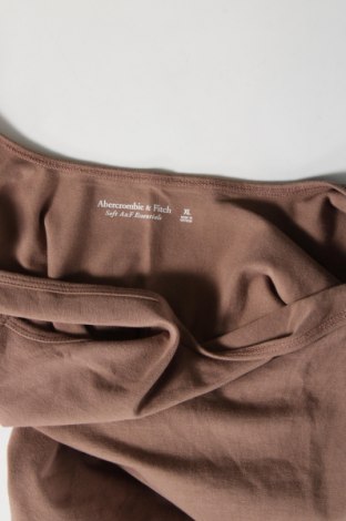 Damska koszulka na ramiączkach Abercrombie & Fitch, Rozmiar XL, Kolor Brązowy, Cena 35,56 zł