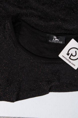 Γυναικείο αμάνικο μπλουζάκι Al Paradise, Μέγεθος XL, Χρώμα Μαύρο, Τιμή 3,38 €