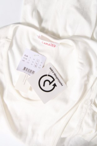 Tricou de damă Camaieu, Mărime L, Culoare Alb, Preț 26,25 Lei