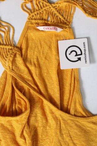 Tricou de damă Camaieu, Mărime M, Culoare Galben, Preț 69,08 Lei