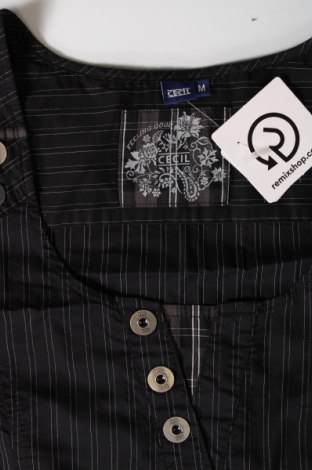 Γυναικείο αμάνικο μπλουζάκι Cecil, Μέγεθος M, Χρώμα Μαύρο, Τιμή 6,65 €