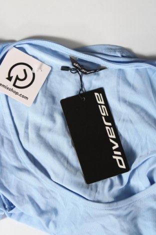 Γυναικείο αμάνικο μπλουζάκι Diverse, Μέγεθος M, Χρώμα Μπλέ, Τιμή 5,41 €