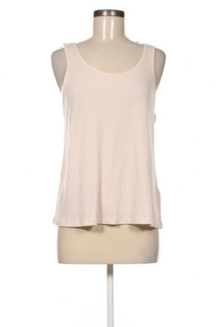 Γυναικείο αμάνικο μπλουζάκι Etam, Μέγεθος L, Χρώμα  Μπέζ, Τιμή 4,93 €
