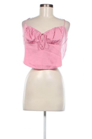 Damska koszulka na ramiączkach Gina Tricot, Rozmiar XL, Kolor Różowy, Cena 27,35 zł
