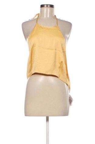 Γυναικείο αμάνικο μπλουζάκι Glamorous, Μέγεθος XL, Χρώμα Κίτρινο, Τιμή 6,73 €