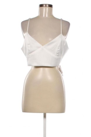Γυναικείο αμάνικο μπλουζάκι Glamorous, Μέγεθος XL, Χρώμα Λευκό, Τιμή 4,63 €