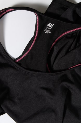 Γυναικείο αμάνικο μπλουζάκι H&M Sport, Μέγεθος S, Χρώμα Μαύρο, Τιμή 5,59 €
