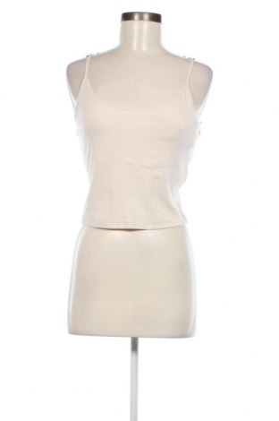 Γυναικείο αμάνικο μπλουζάκι Hollister, Μέγεθος L, Χρώμα Εκρού, Τιμή 5,38 €