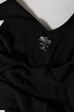 Γυναικείο αμάνικο μπλουζάκι Hollister, Μέγεθος M, Χρώμα Μαύρο, Τιμή 2,99 €