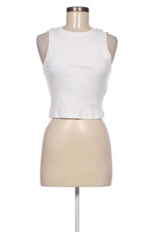 Γυναικείο αμάνικο μπλουζάκι Hollister, Μέγεθος L, Χρώμα Λευκό, Τιμή 5,98 €