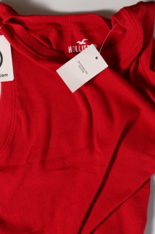 Γυναικείο αμάνικο μπλουζάκι Hollister, Μέγεθος L, Χρώμα Κόκκινο, Τιμή 14,95 €