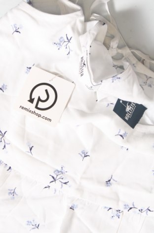 Γυναικείο αμάνικο μπλουζάκι Hollister, Μέγεθος S, Χρώμα Λευκό, Τιμή 5,38 €