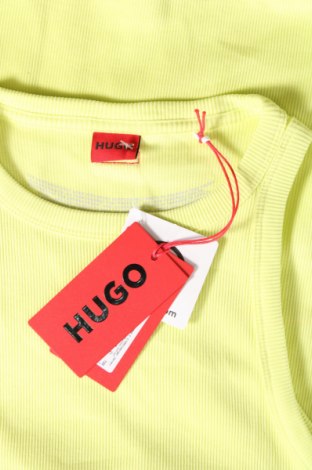 Γυναικείο αμάνικο μπλουζάκι Hugo Boss, Μέγεθος XL, Χρώμα Κίτρινο, Τιμή 57,29 €