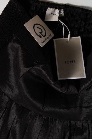 Γυναικείο αμάνικο μπλουζάκι Ichi, Μέγεθος M, Χρώμα Μαύρο, Τιμή 5,38 €