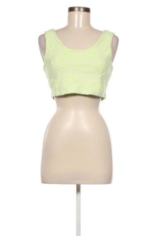 Γυναικείο αμάνικο μπλουζάκι Jennyfer, Μέγεθος M, Χρώμα Πράσινο, Τιμή 6,06 €
