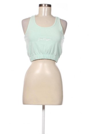 Γυναικείο αμάνικο μπλουζάκι Just Hype, Μέγεθος L, Χρώμα Πράσινο, Τιμή 2,99 €
