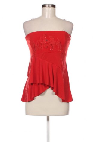 Γυναικείο αμάνικο μπλουζάκι La Mode Est A Vous, Μέγεθος L, Χρώμα Κόκκινο, Τιμή 6,17 €