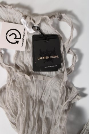 Γυναικείο αμάνικο μπλουζάκι Lauren Vidal, Μέγεθος S, Χρώμα Γκρί, Τιμή 10,47 €
