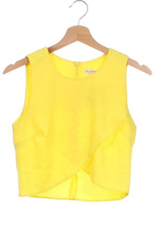 Γυναικείο αμάνικο μπλουζάκι Miss Selfridge, Μέγεθος XS, Χρώμα Κίτρινο, Τιμή 11,25 €