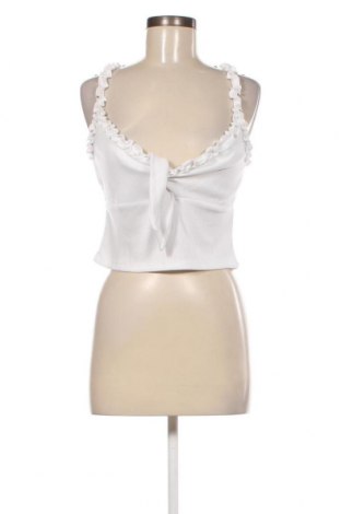 Γυναικείο αμάνικο μπλουζάκι NA-KD, Μέγεθος L, Χρώμα Λευκό, Τιμή 5,53 €