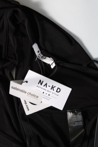 Γυναικείο αμάνικο μπλουζάκι NA-KD, Μέγεθος XXL, Χρώμα Μαύρο, Τιμή 5,23 €
