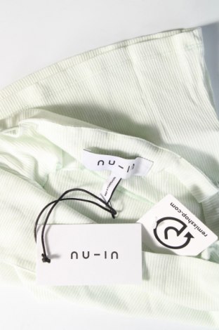 Γυναικείο αμάνικο μπλουζάκι NU-IN, Μέγεθος XXS, Χρώμα Πράσινο, Τιμή 5,98 €