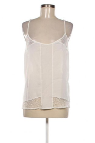 Γυναικείο αμάνικο μπλουζάκι Naf Naf, Μέγεθος XL, Χρώμα Λευκό, Τιμή 5,23 €