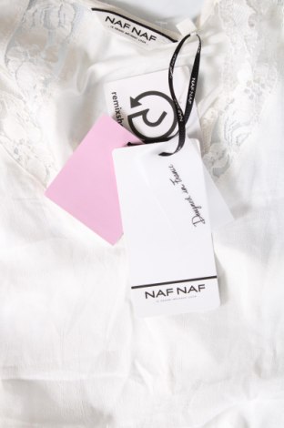 Tricou de damă Naf Naf, Mărime M, Culoare Alb, Preț 95,39 Lei