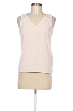 Γυναικείο αμάνικο μπλουζάκι Naf Naf, Μέγεθος S, Χρώμα  Μπέζ, Τιμή 14,95 €